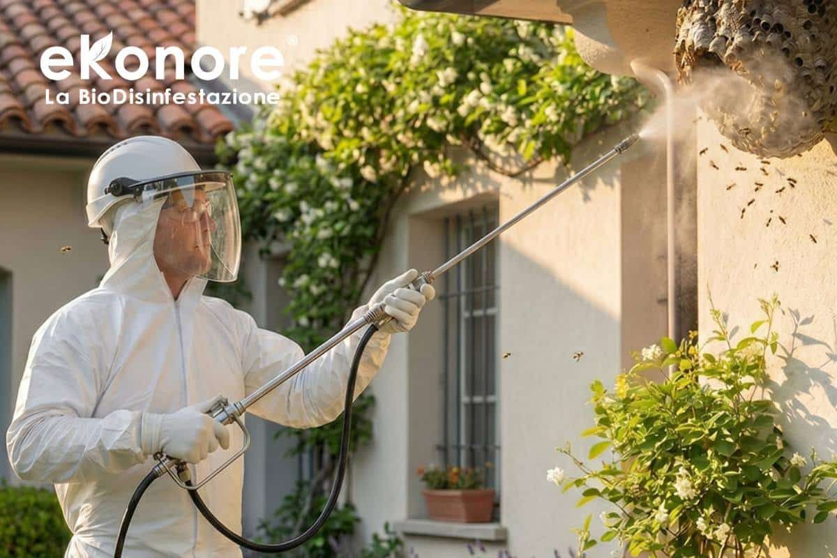 Disinfestazione vespe e calabroni – Verifica