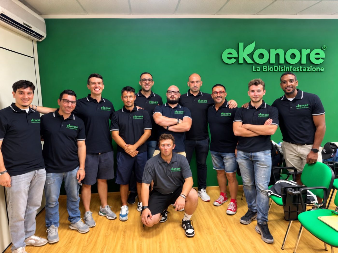 Il team di tecnici Ekonore La BioDisinfestazione in Lombardia